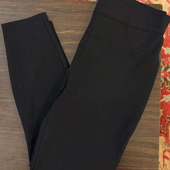 Spanx “The Perfect Black Pant” Slim Straight Ankle Ponte | Size Large | Black - Picture 2 of 7
